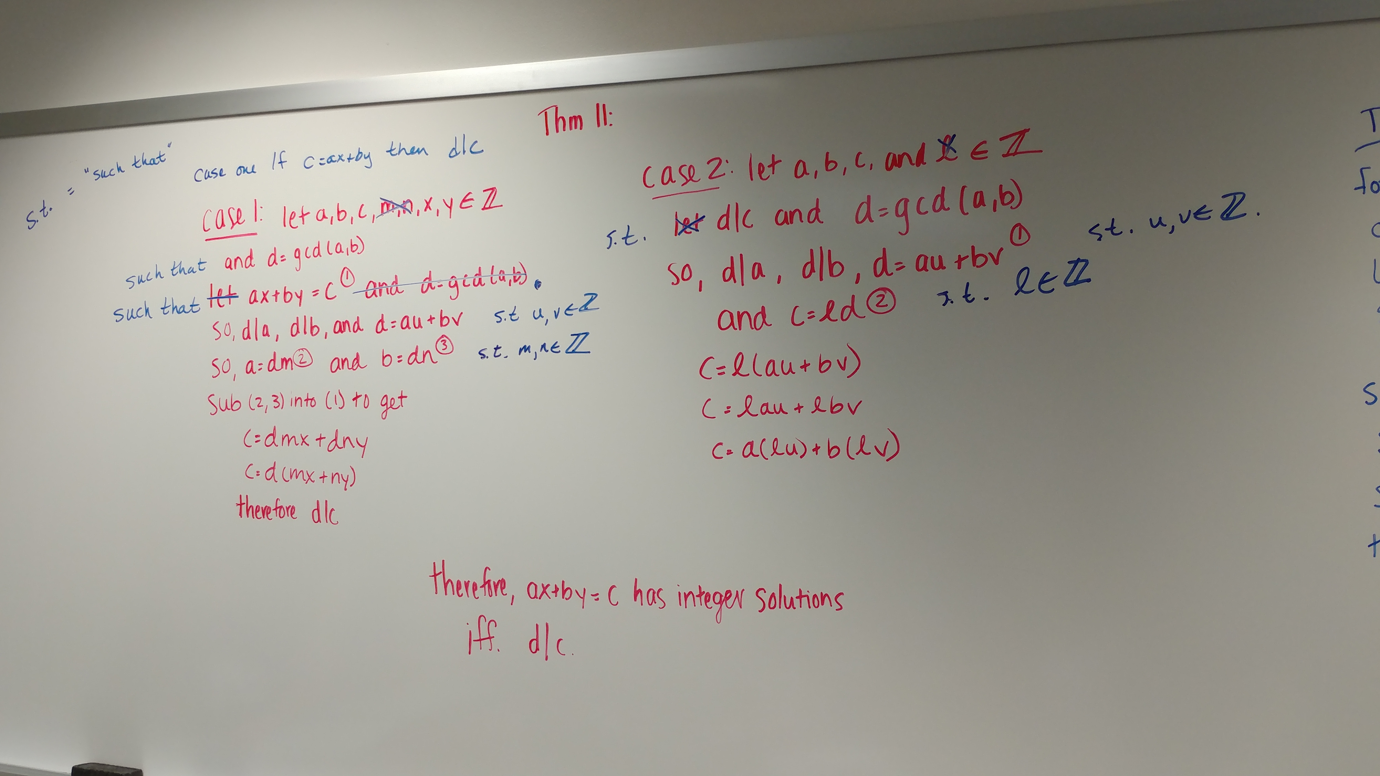proof of a theorem