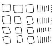 sketch of 364 x 4